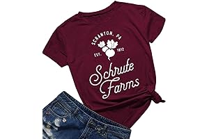 Comfy Essential The Office TV Show Inspired Scranton PA Schrute Farms Graphic...