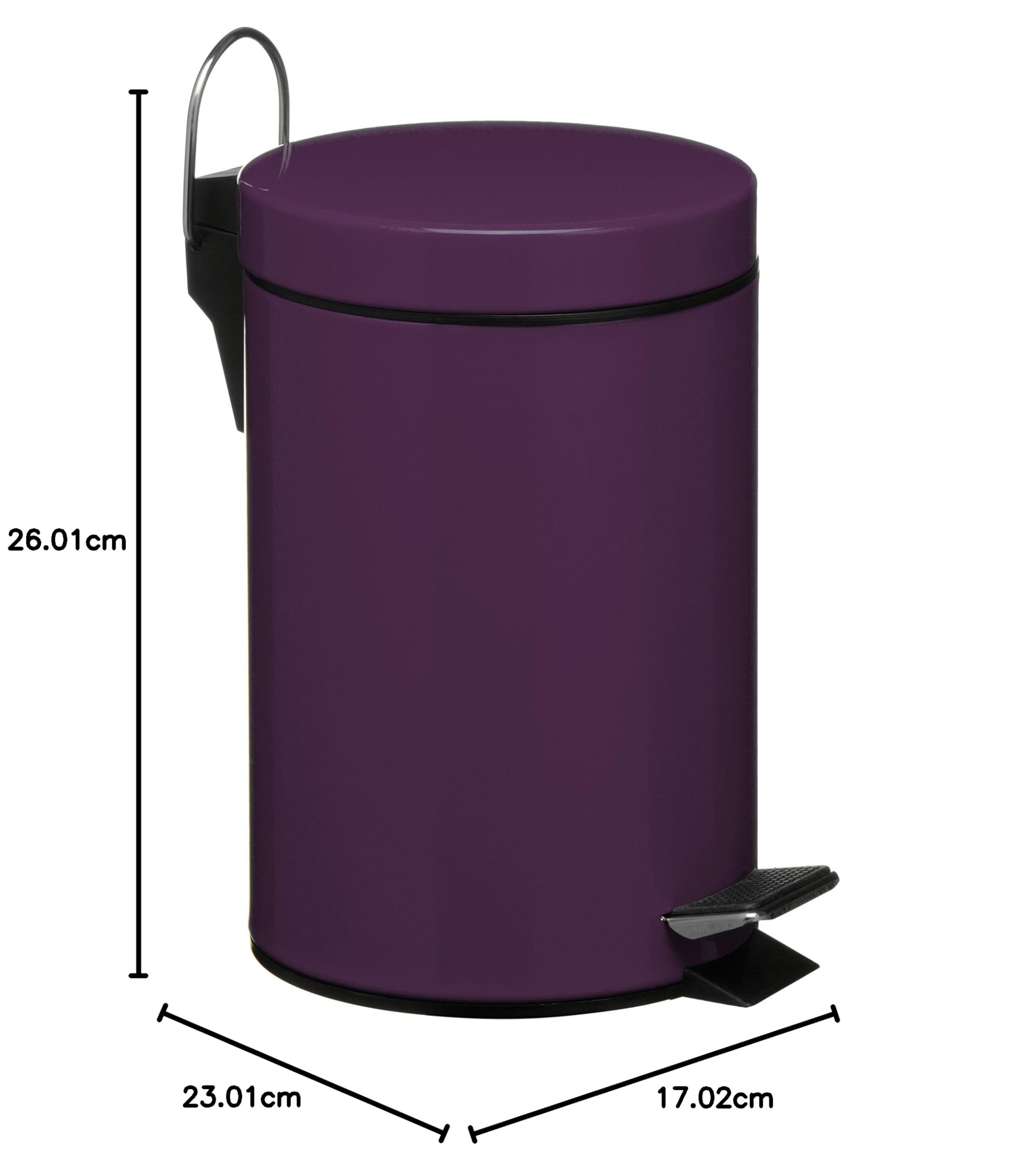 Brabantia Bo Touch Bin Poubelle - 3x11 Litres - 3 Seau Intérieur En