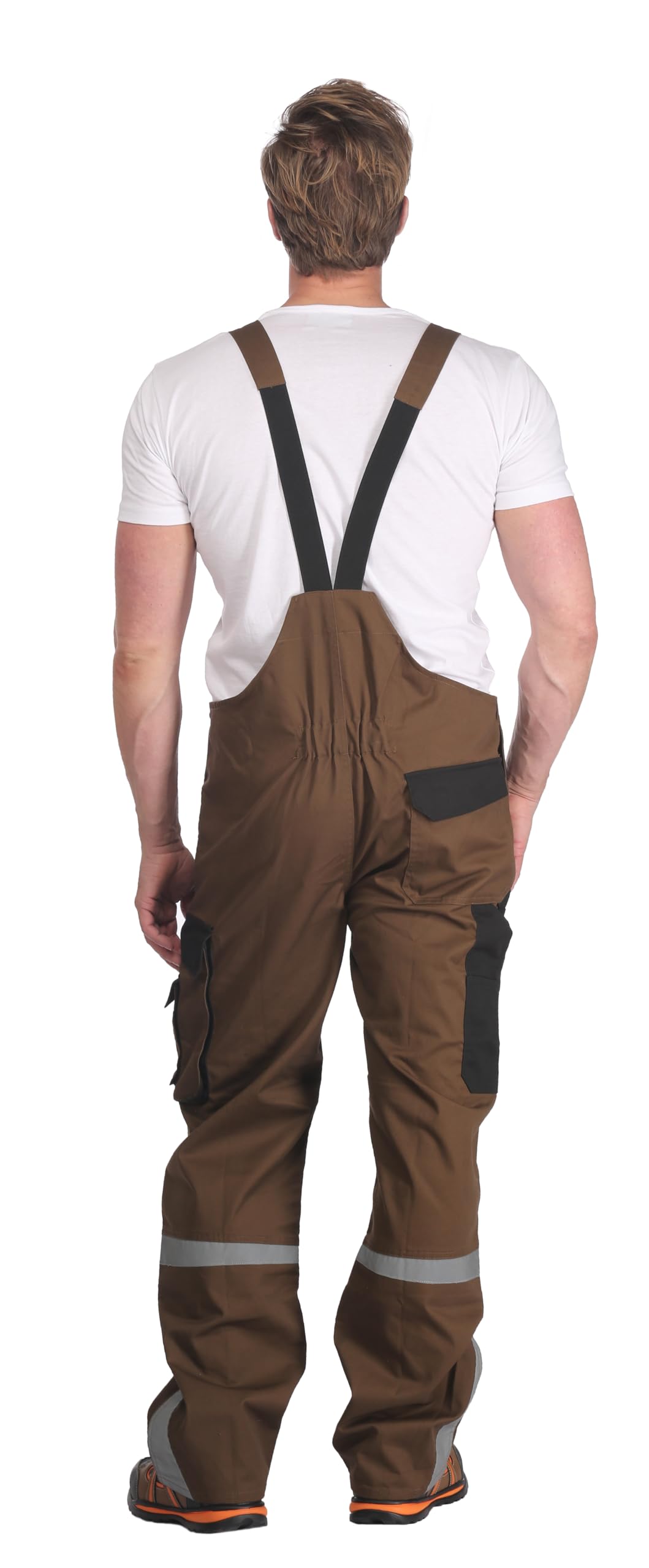 Arbeitslatzhose Profi, Charlie Barato®, braun/schwarz