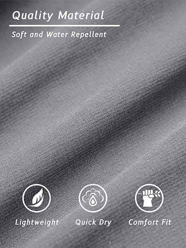 Miniatura 6 de TACVASEN Pantalones cargo para hombre, 5 bolsillos, resistentes al agua, ligeros, de secado rápido, elásticos, para senderismo, trabajo, viajes