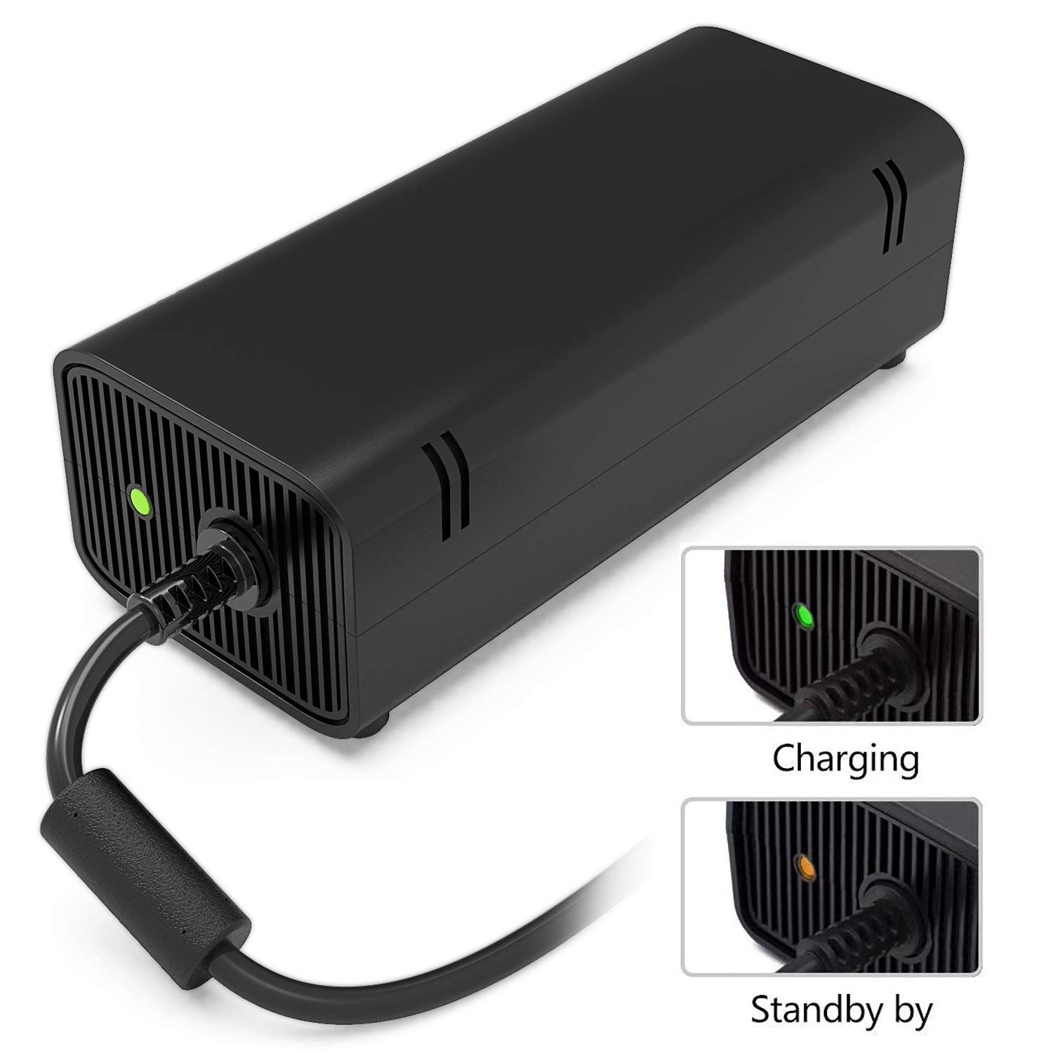 Netzteil für Xbox 360 Slim, AC Netzadapter, Baustein, Ladegerät für Xbox 360 Slim Konsole
