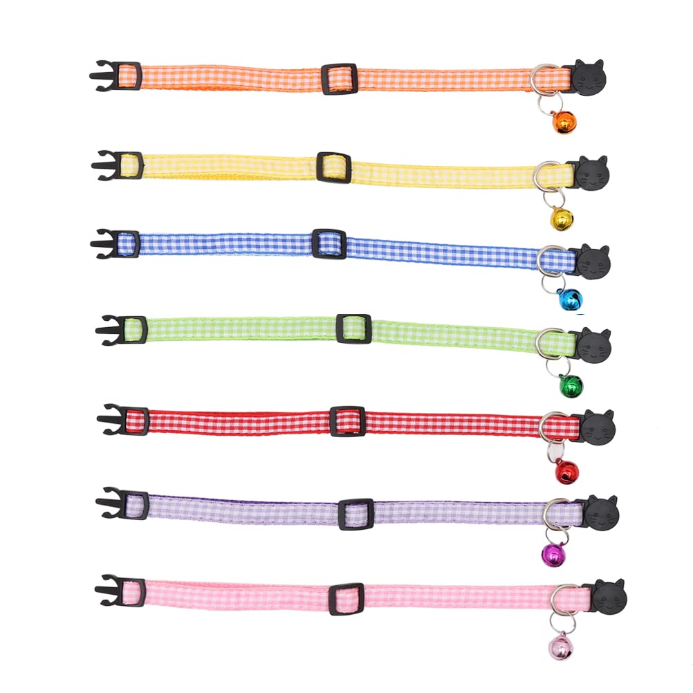 Coleiras Gato SuperBuddy Breakaway - Pacote 4 Unidades Com Sino Segurança
