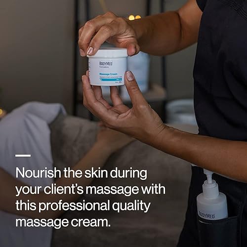 Miniatura 7 de BodyMed Formulations Crema de masaje, 4 oz. - Sin fragancia, crema totalmente natural para terapia de masaje - Certificado de Leaping Bunny - con
