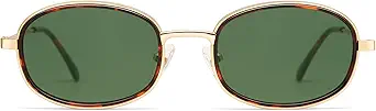Retro Oval Sunglasses for Women Men Trendy Large Round Y2k Sunnies AP3681