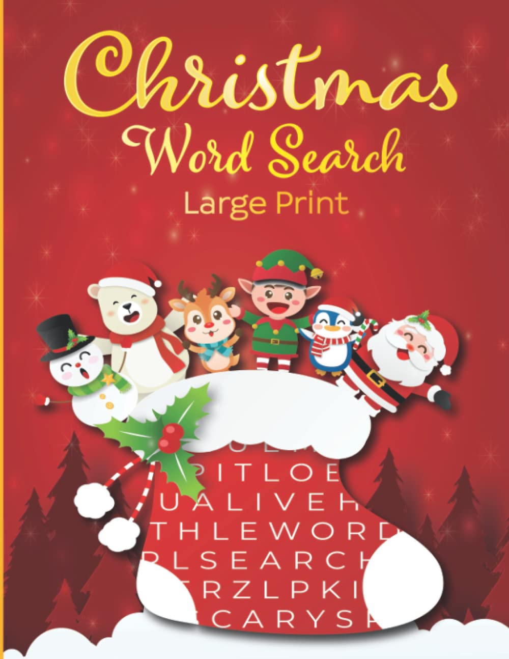 Christmas Word Search Large Print: Winter & Holiday Season Puzzle Book