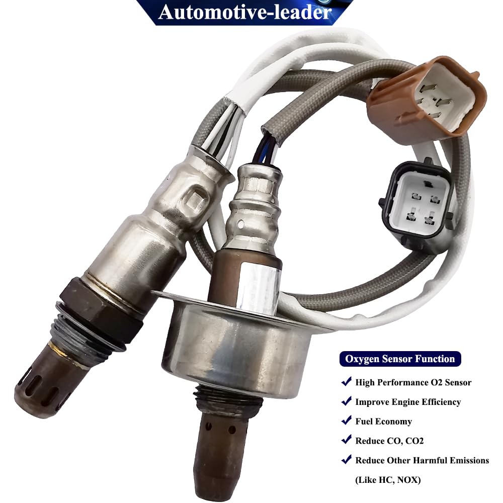 2Pcs 234-9082 234-4380 Upstream Downstream Oxygen O2 Sensor Replacement for Nissan Sentra 2010 2011 2012 2.0L-l4 with California Emissions