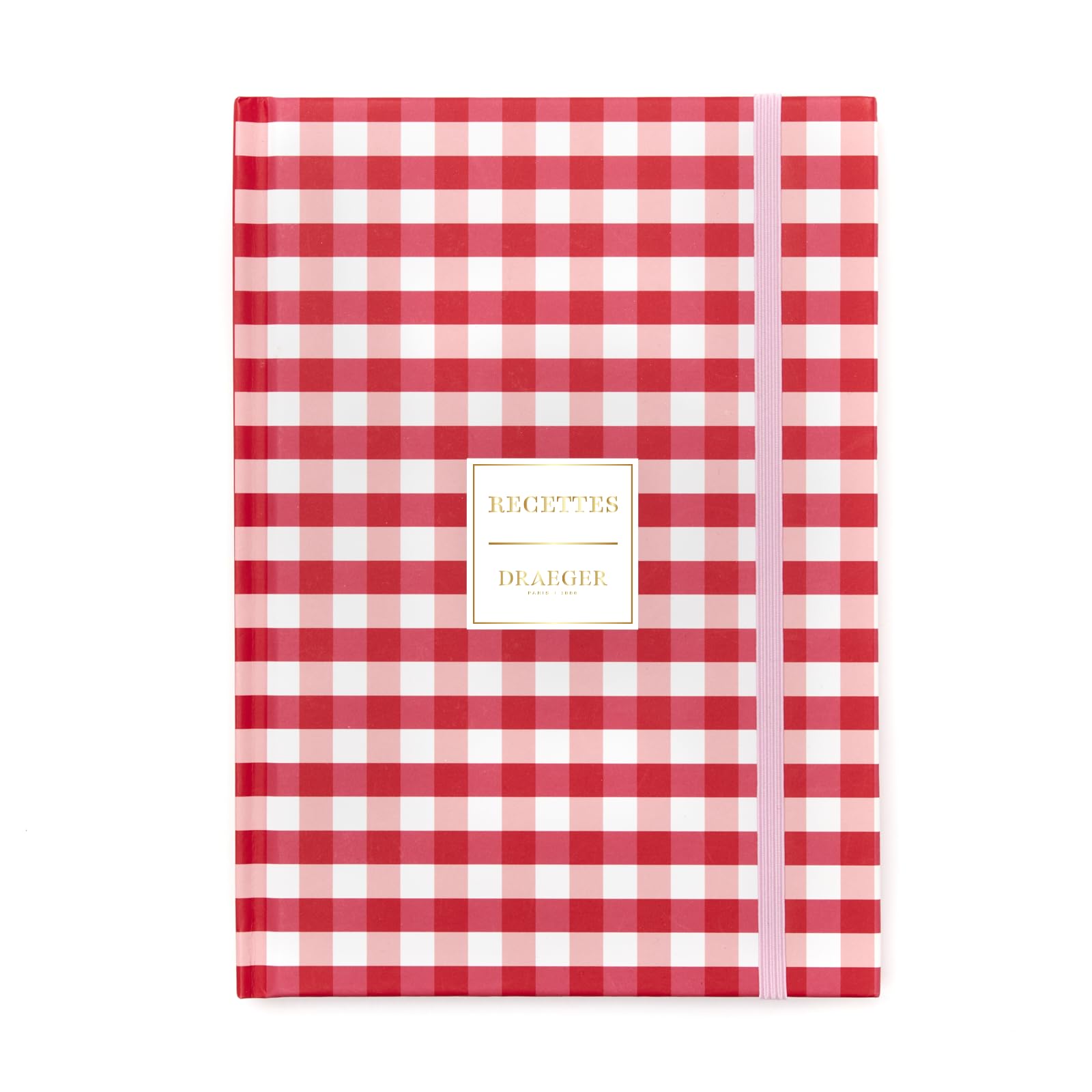 DRAEGER PARIS 1886 - Small notebook 15 x 21 cm - Recipe book - 60 sheets and 181 pages - FSC paper - Notes, ideas & organisation
