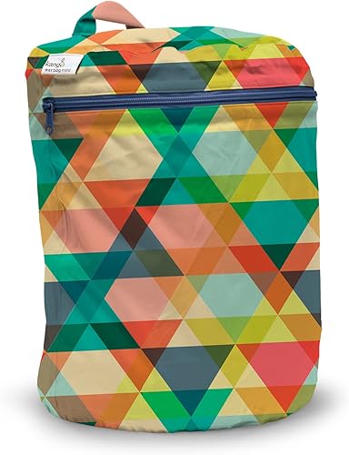 Miniatura 8 de Kanga Care Wet Bag - Mini costura sellada impermeable 3D dimensional para pañales de tela de bebé, viajes, playa, piscina, gimnasio, natación,