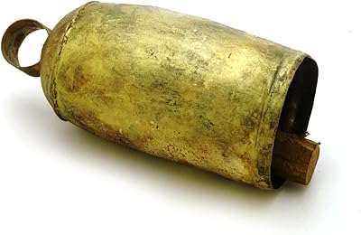 Dome Top Tin Bell with Wooden Hammer 5