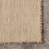 Nuloom Outdoor Performance Collection Nakia Brown/Ivory, 8' x 10', Soft and Cozy, High Traffic, Stain Resistant, Easy Clean, Durable Area Rug for Indoor/Outdoor Patio, Deck, Porch, Garden, Courtyard