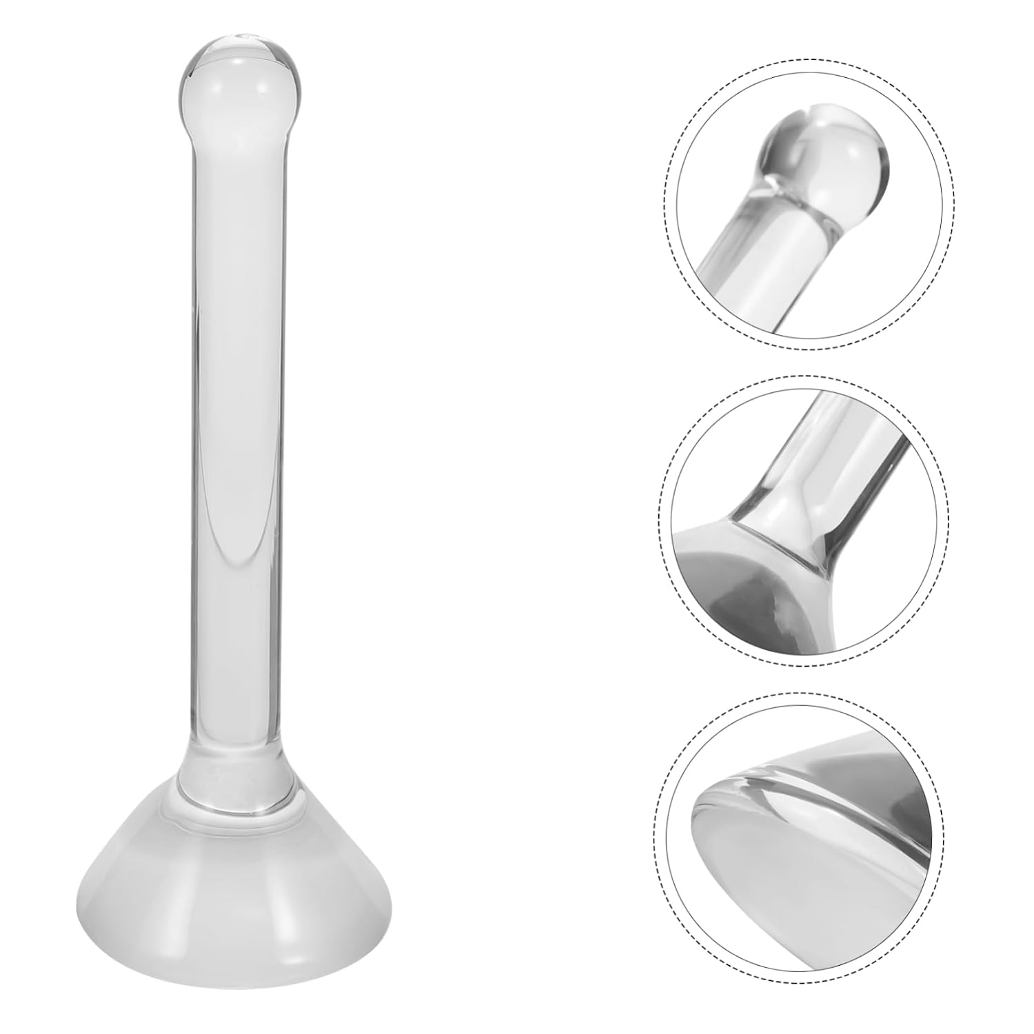 Pigment Glass Grinding Pestle Multifunctional Art Tool for Painting Smooth Grinding Head for Easy Pigment Preparation Convenient Storage for Watercolor Oil Paints