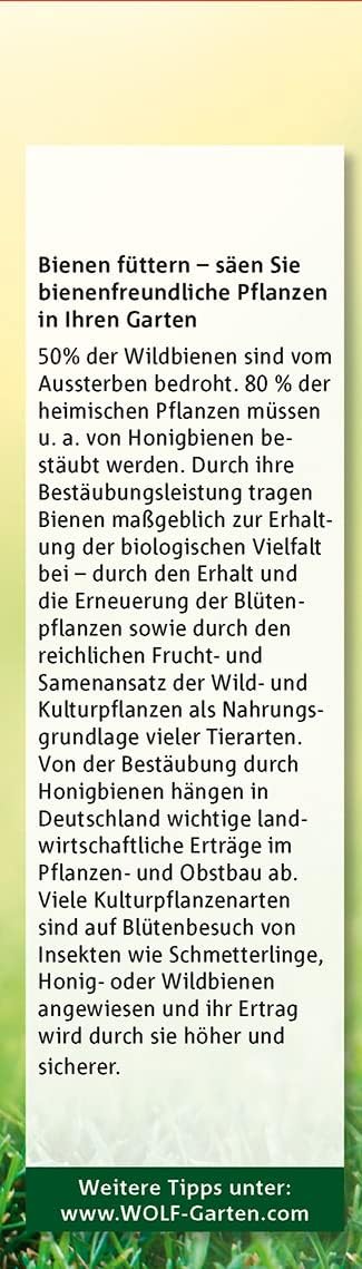 Wolf-Garten N-Bw 75 Natura Organic Bee Meadow 75 g