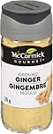 McCormick Gourmet, New Bottle, Premium Quality Natural Herbs & Spices, Ground Ginger, 30g