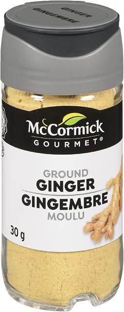 McCormick Gourmet, New Bottle, Premium Quality Natural Herbs & Spices, Ground Ginger, 30g