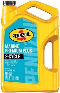 Pennzoil 550045220 1 Gallon Marine Premium Plus (Outboard 2 Cycle 1 gal. jug)
