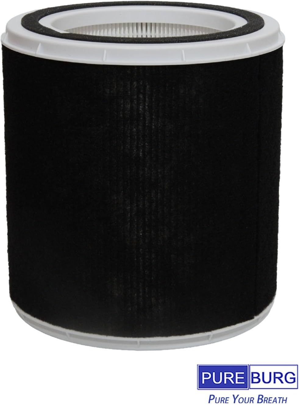 PUREBURG Replacement Filter Compatible with oneisall Pet Air Purifier PP01, 2-Pack H13 HEPA Activated Carbon Pre-Filters 3-Stage Filtration Air Clean Dust VOCs - Image 5