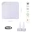 SINLAND Microfiber Facial Cloths Fast Drying Washcloth 12inch x 12inch White 10 pack
