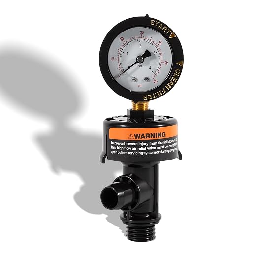 High Flow Manual Relief Valve Assembly