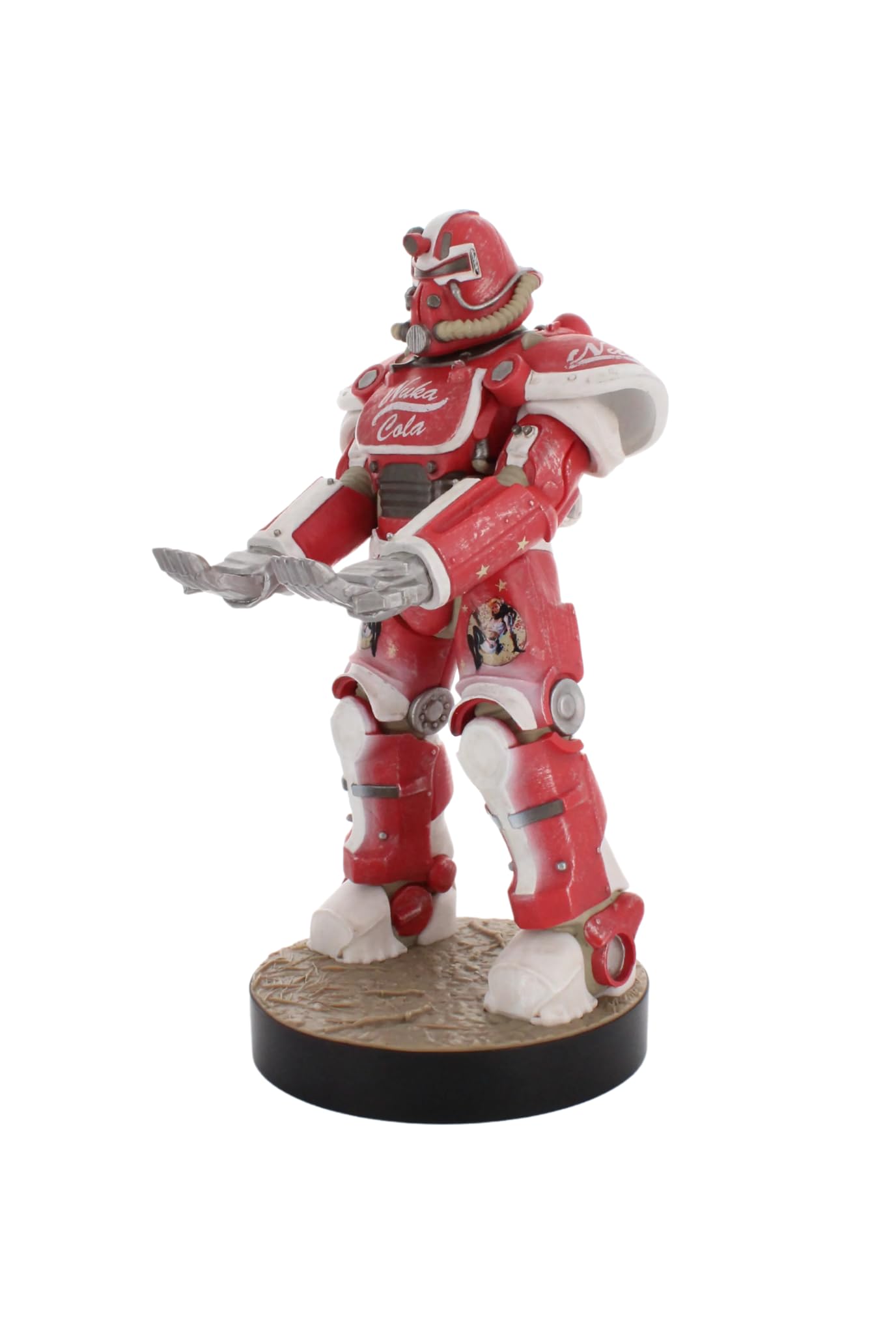 Cable Guys Fallout Nuka Cola Power Controller Holder & Phone Stand - Accesorios para Juegos para configuración de habitación y Escritorio, Soporte Compatible con Xbox, PlayStation & Controladores de