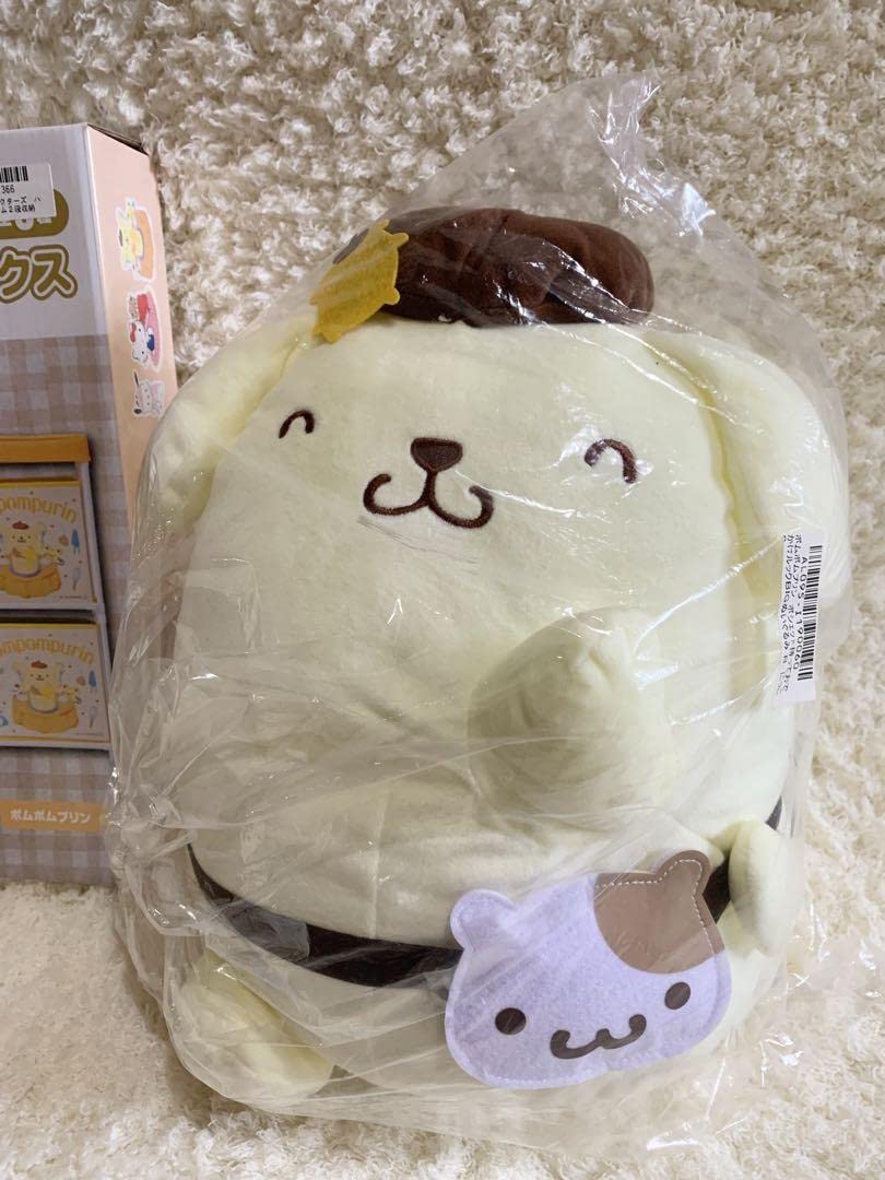 ポムポムプリン　小物入れ　引き出し　収納ケース　ぬいぐるみ ポムポムプリン 小物入れ 引き出し 収納ケース ぬいぐるみ