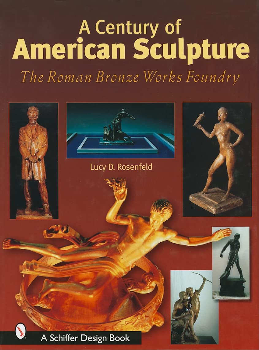 Livre d'art Century of American Sculpture Roman Bronze Works l'excellence de la fonderie