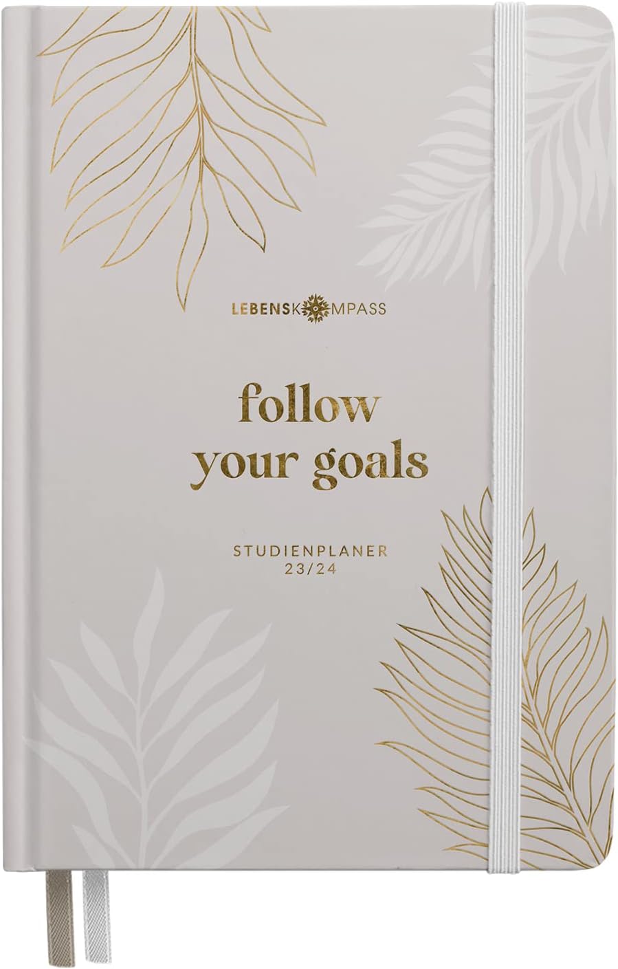 Studienplaner 2023 2024 A5 ”PALMS” - Schöner Semesterplaner für Uni 