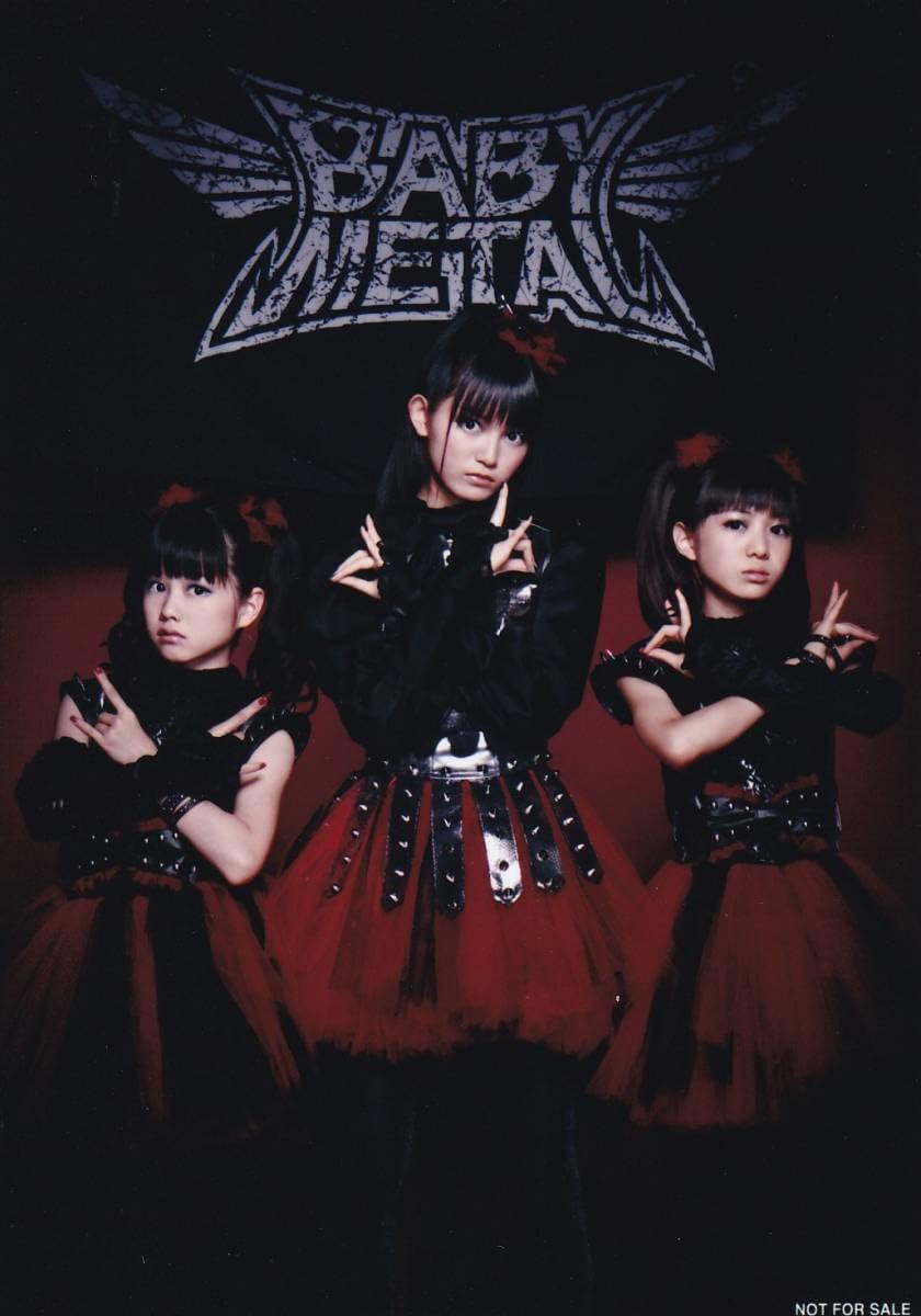Amazon.co.jp: 125 BABYMETAL 中元すず香 菊地最愛 水野由結