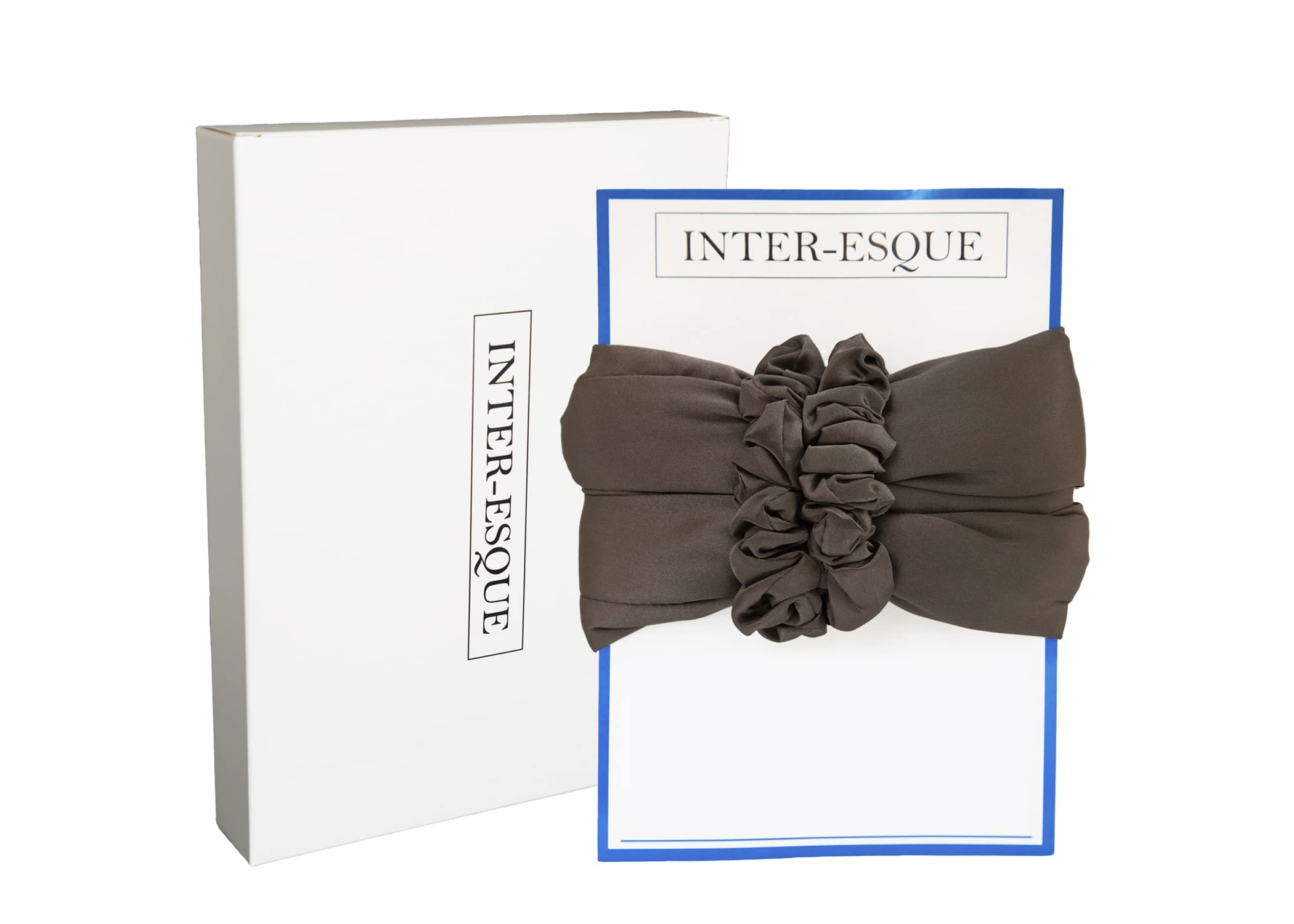 INTER-ESQUE - Heatless Curls + Free Hair Bobbles - (Brown)