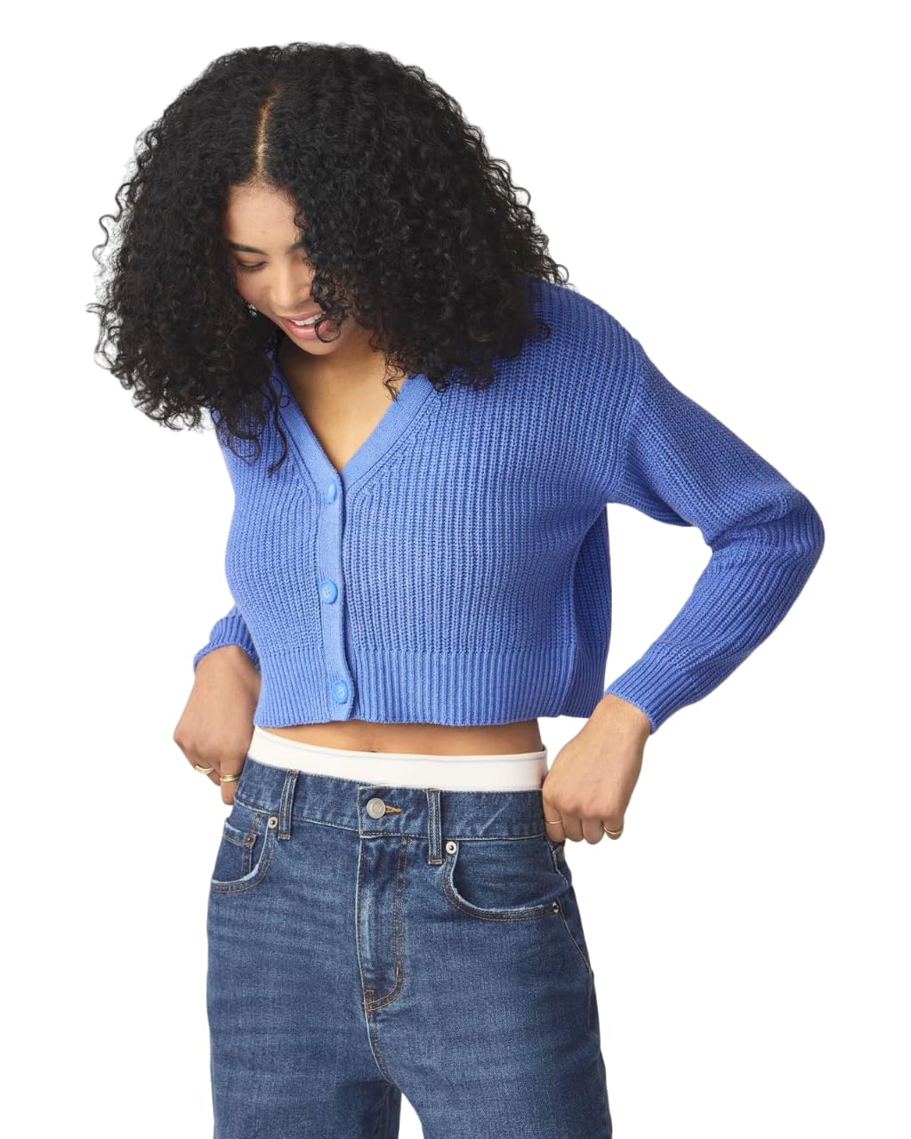 florence by mills Women's Bright Side Cropped Cardi