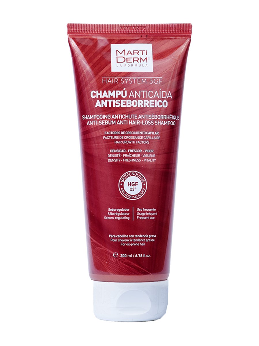 – Shampoo 3GF, 200ml - Damaged Hair Growth, Density Freshness and Vigor with Capillary Growth Factors and Salicylic Acid