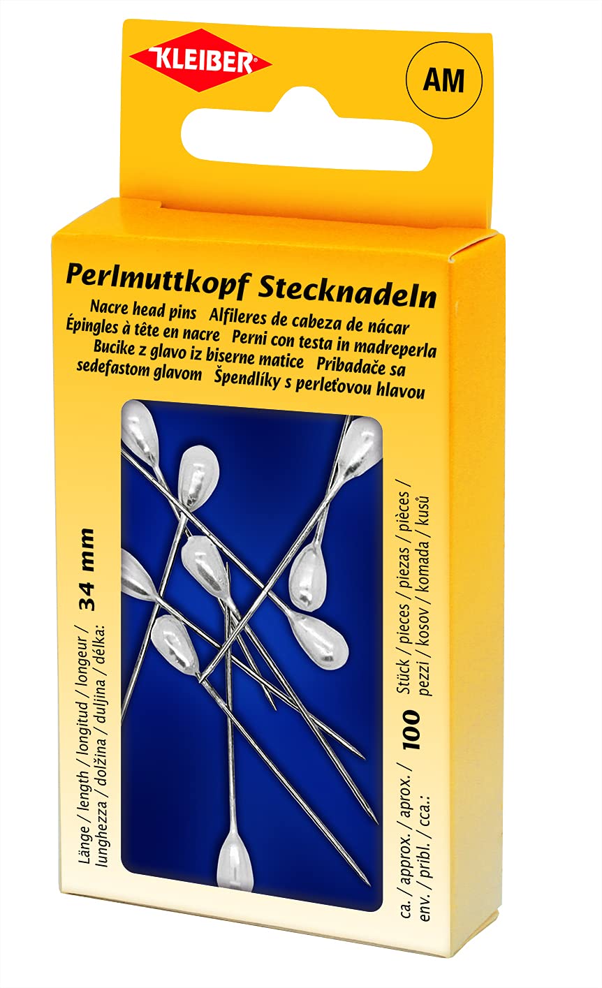 Prym 029129 Spilli testa vetro colori ass. 0,60 x 30 mm - 10 g|Mercerie