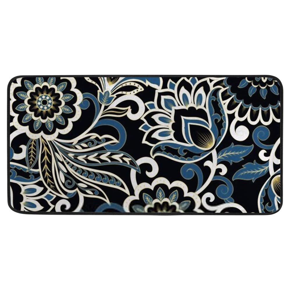 Tapis de cuisine antidérapant motif chat doux pour des moments heureux