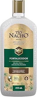 Tio Nacho - Shampoo Fortalecedor Ervas Milenares, 415ml, cabelos fortes e brilhantes - Produto 6 mais recomendado com 4.6 estrelas