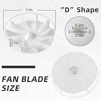 【Annie 】factoy-b revel S99080166 Vent Bath Fan Motor and Blower Wheel Replacement