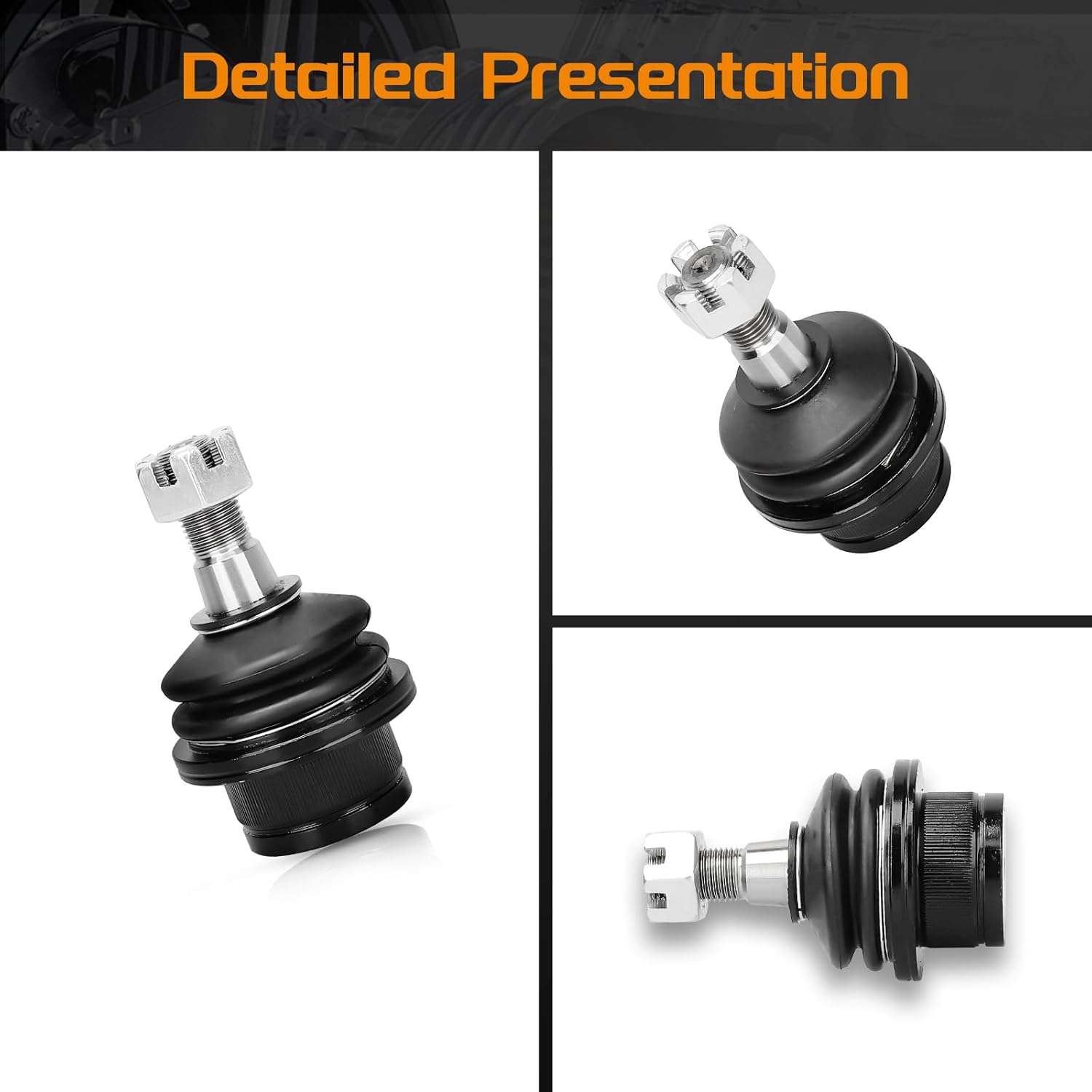Front Lower Ball Joints for Ford F150 1997-2003, F250 1997-1999, Expedition Explorer Sport Trac Ranger Lincoln Blackwood Aviator Navigator Mazda B2300 B2500 B3000 B4000 Mercury Mountaineer 1995-2010