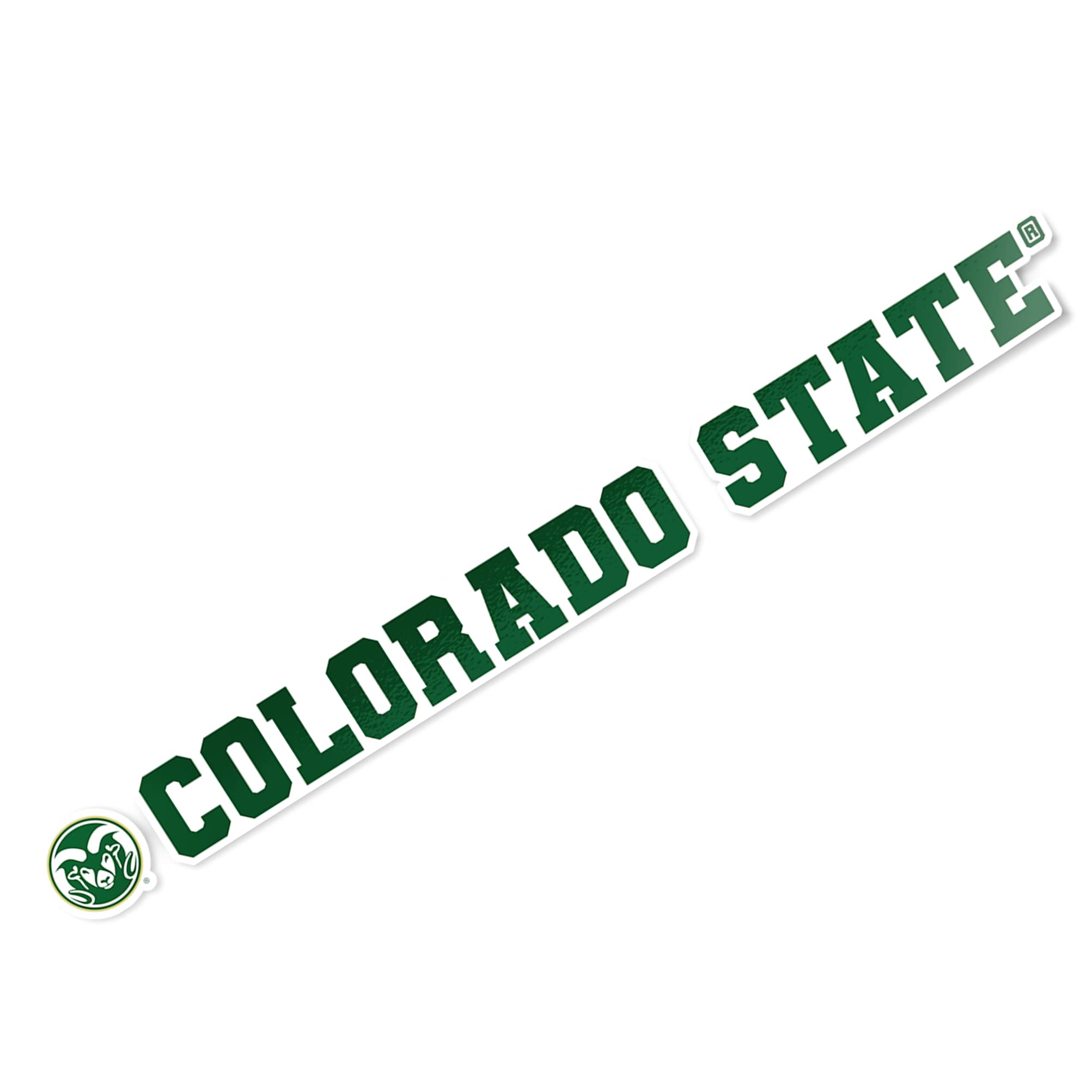 Calcomanía de vinilo de Colorado State University para personalizar tu termo