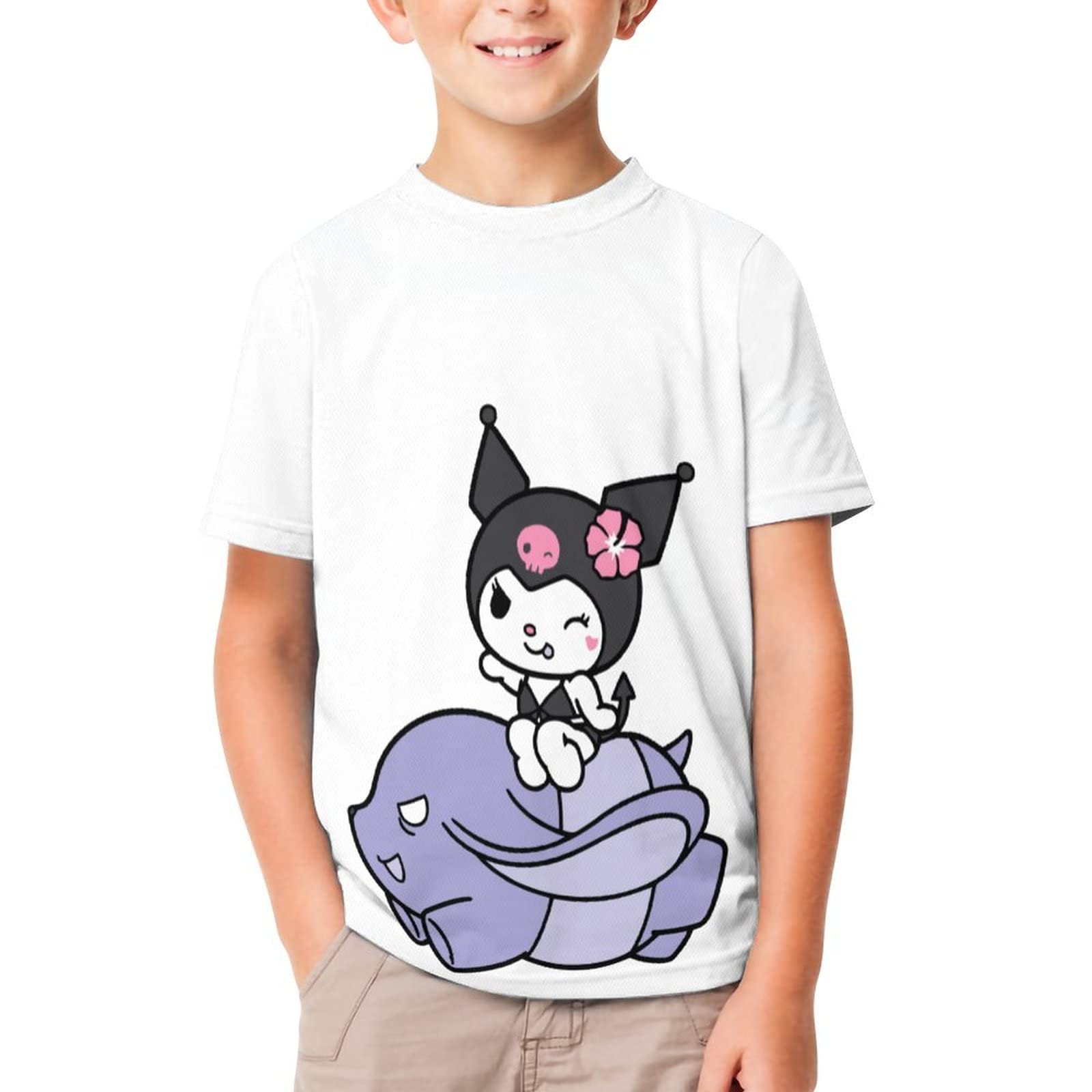 Amazon.co.jp: キッズ Tシャツ クロミ 半袖 子供服 ジュニア スポーツ 