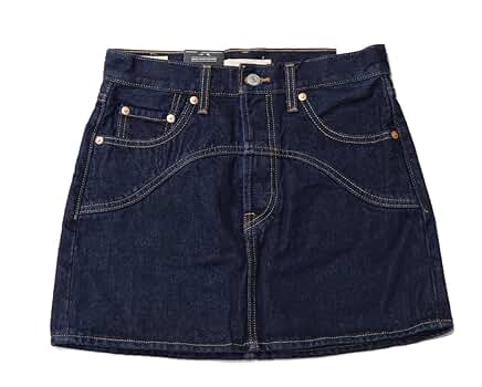 Amazon.co.jp: [リーバイス] デニム ミニスカート レディース