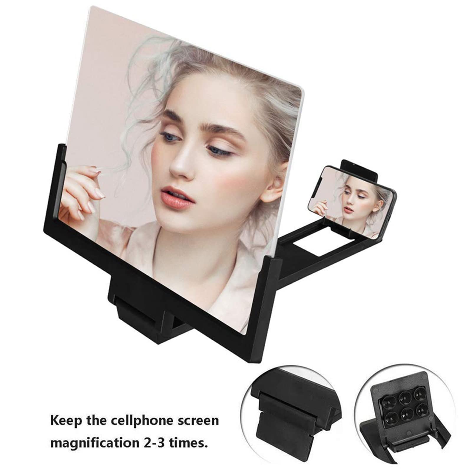 Lente Ingranditore Schermo Smartphone 18 Pollici - 3D HD, Compatibile Con Tutti I Cellulari - Foto 4