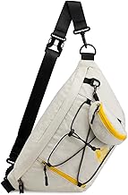 G4Free Large Waist Bag Chest Bag RFID Backpack for Men and Women for Sports Travel Hiking Cycling