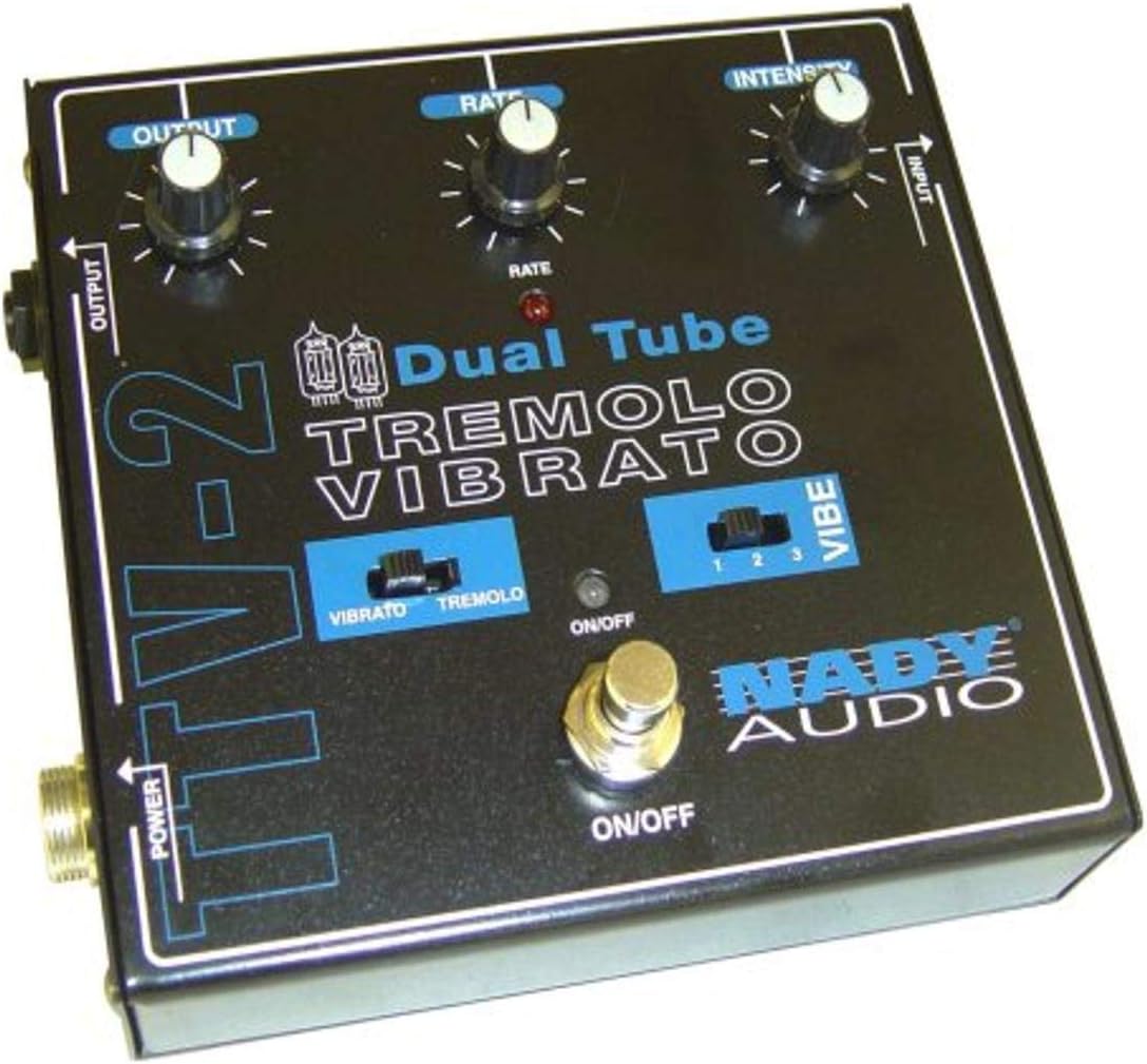Nady TTV-2 Dual Tube Tremolo / Vibrato Foot Pedal