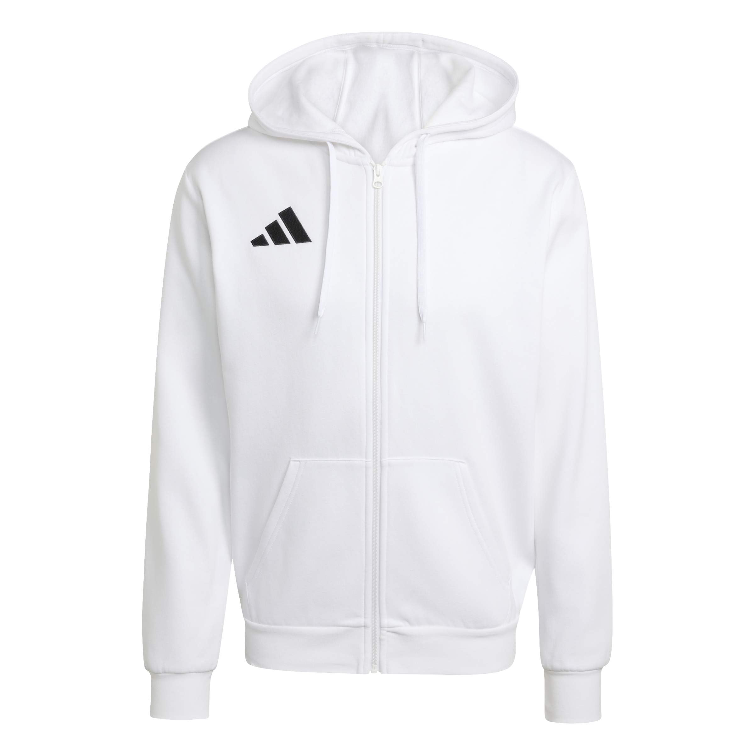 Adidas Men's Blanc Zip-Up Hoodie Entrada 26