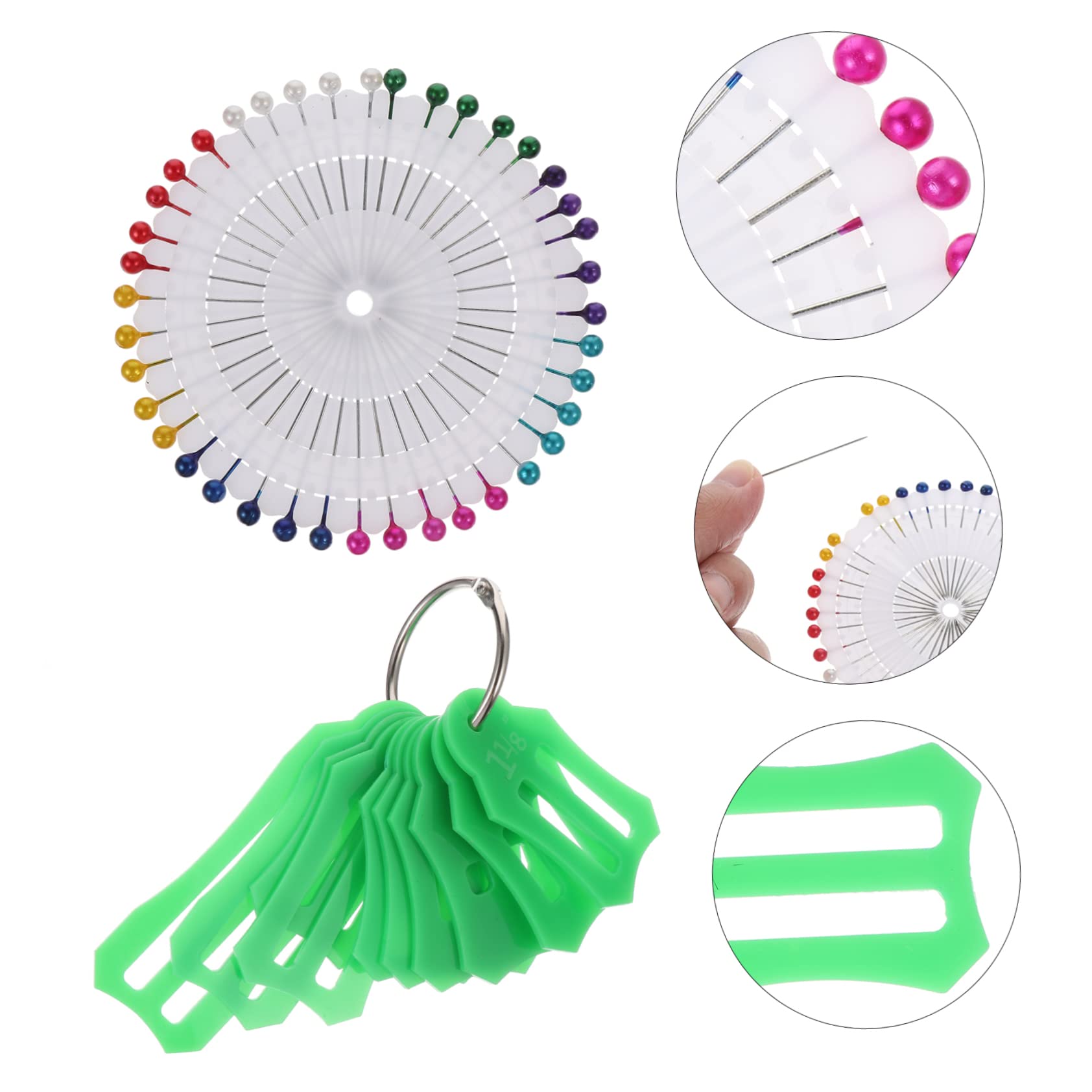 SEWACC 1 Set Tape Maker Quilling Tool Fabric Sewing Maker Ruler Bias Tape Sewing Maker Kit Fabric Bias Tape Tool Adhesive Bias Tape Home Tools DIY Quilting Tool Manual Ribbon Plastic