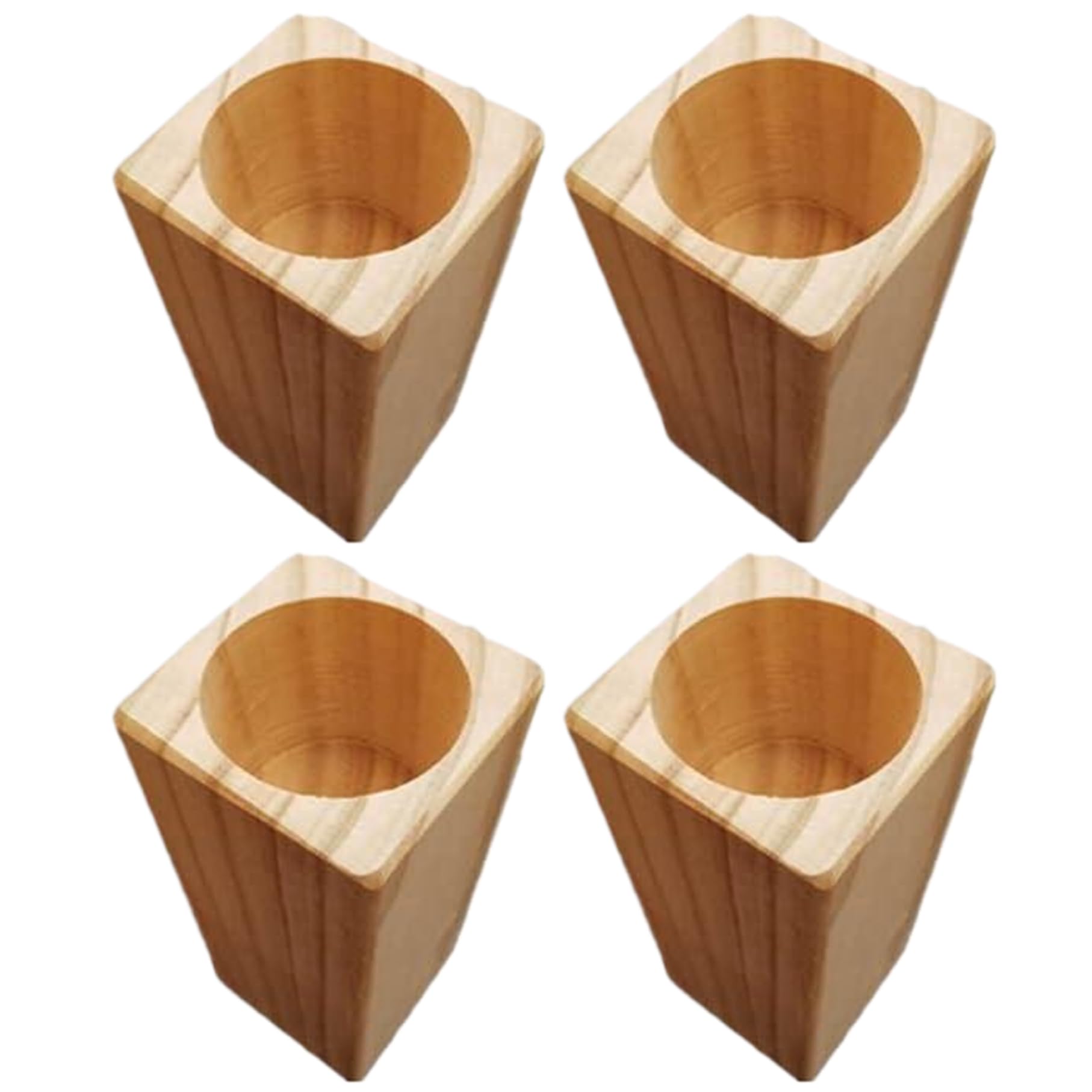 Rehausseurs de lit en bois massif pour surélever lits et tables de salon