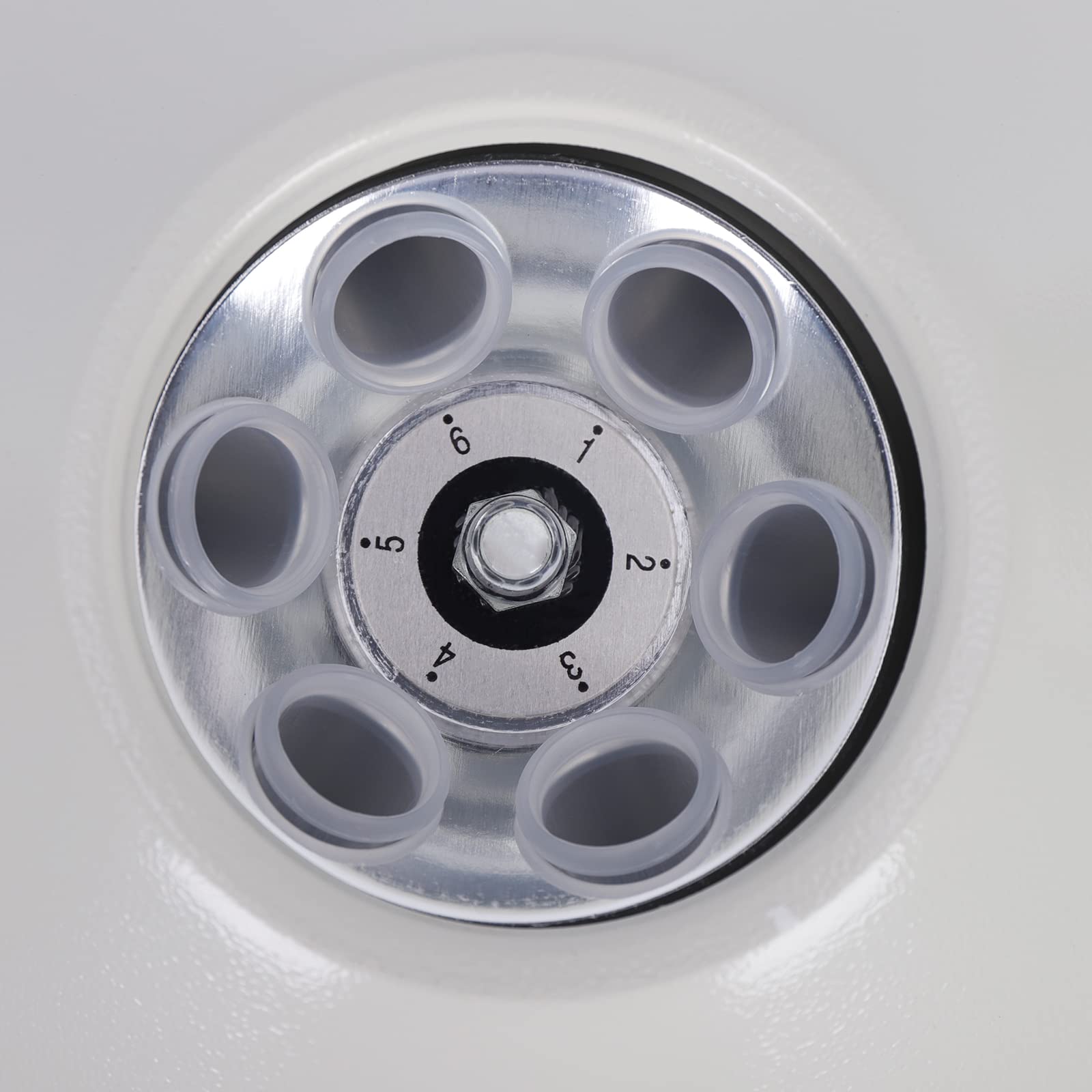 centrifuga da laboratorio, centrifuga elettrica da tavolo, 4000 giri/min, piccola centrifuga da 20 ml x 6 provette con velocità e timer regolabili
