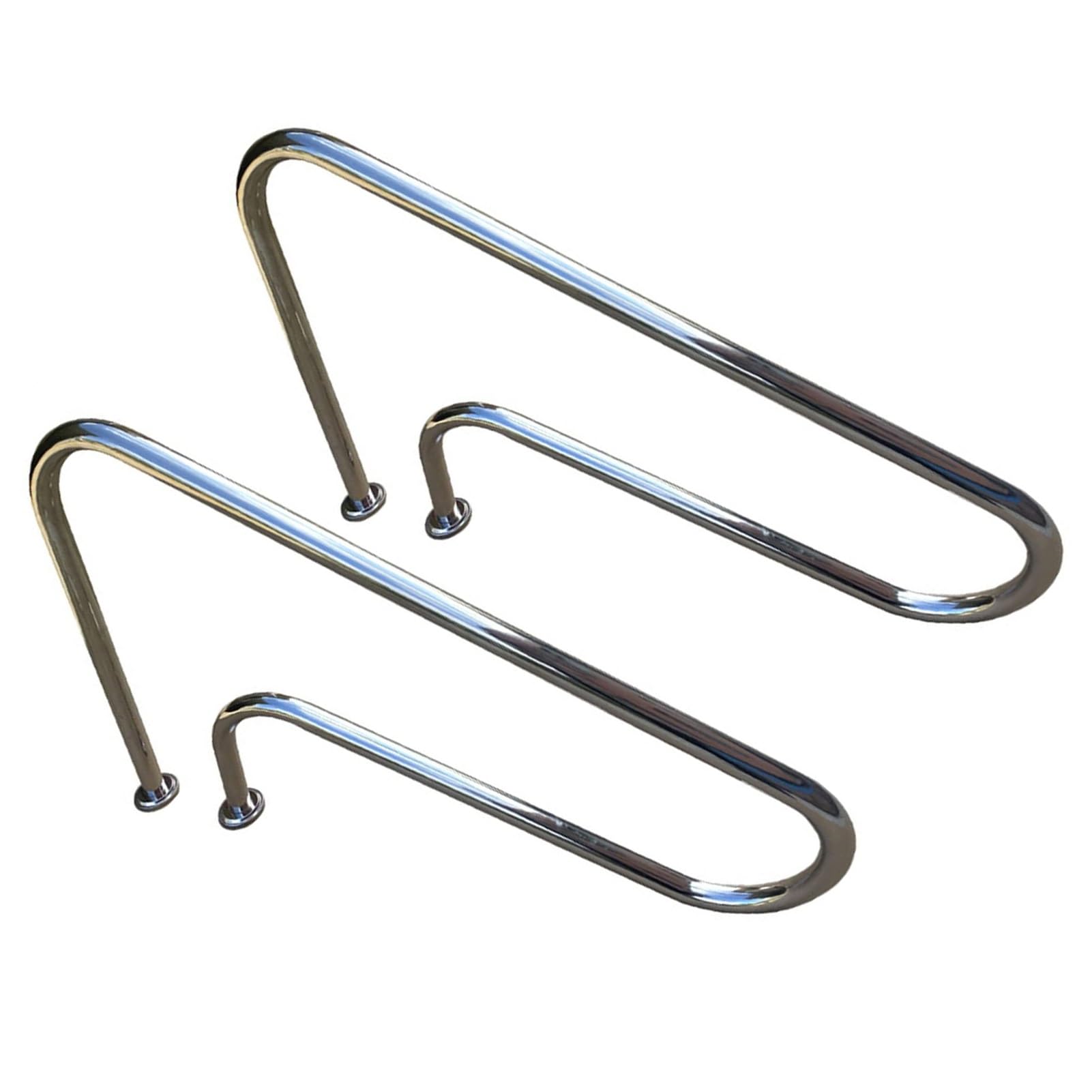 Pool Handrail,Swimming Pool Stair Rail,304 Stainless Steel Pool Railing with Quick Mount Base,Holds Up to 250 Lbs,for Indoor Outdoor Water Park