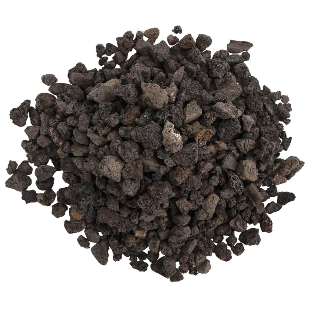 Mangloder Lavagranulat Vulkangestein 10 kg Schwarz 1 bis 2 cm für Aquarium Deko, biologischer Filter, Terrarium Bodengrund, zum Gestalten von Unterwasser Landschaften