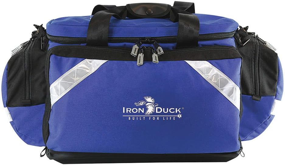32325-RB Ultra Soft Box Plus Trauma Bag with Deluxe Ergonomic Padded Shoulder Strap and Nylon Handles, Nylon, Royal Blue