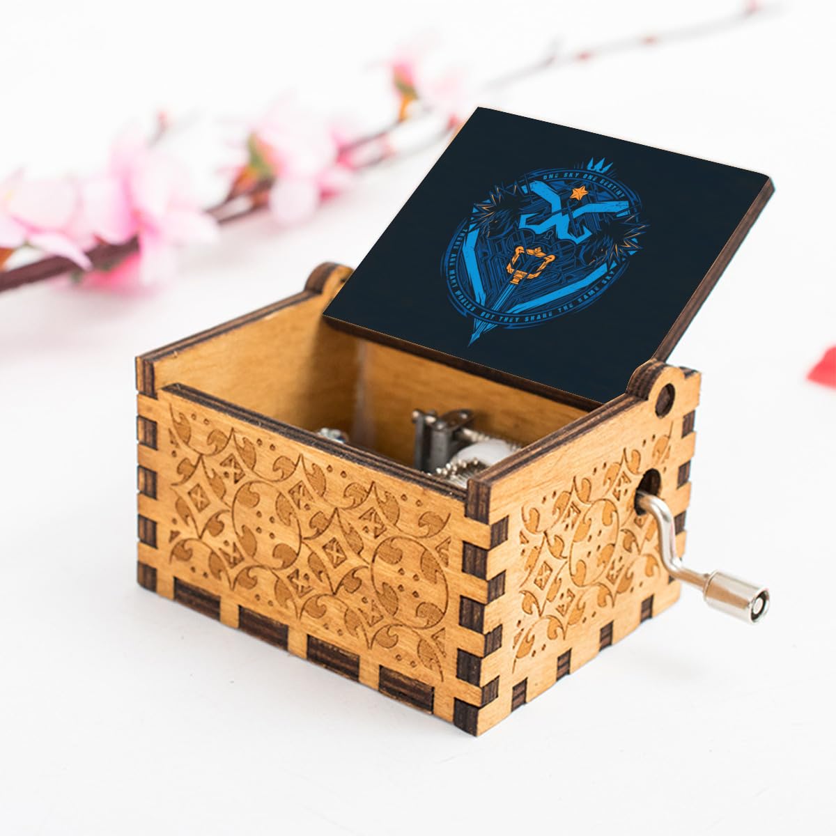 【未開封品】キングダムハーツ　オルゴール3点セット Amazon | キングダムハーツ オルゴール 音楽ボックス 木製