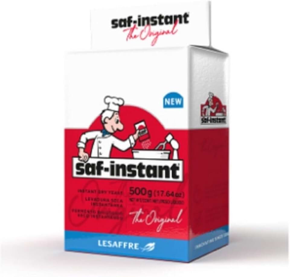 LESAFFRE - Fermento Biológico Seco 500g Instantâneo Saf Instant Salgado